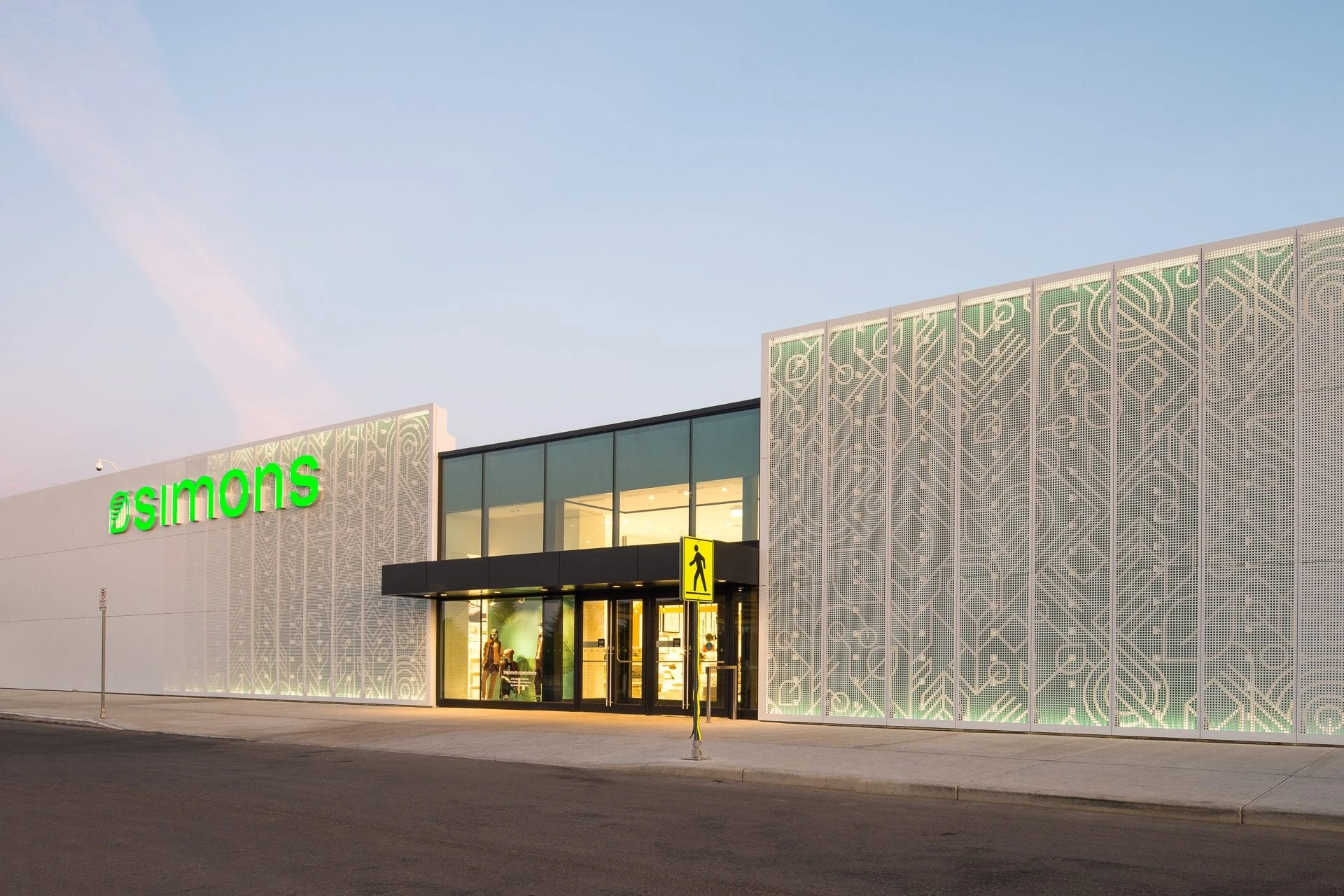 Metal and ACM panel building facade in Vancouver