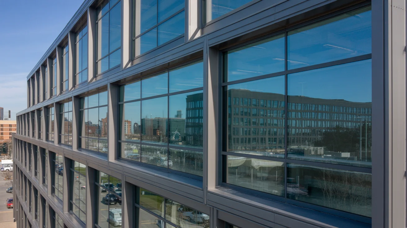 Commercial window installation in Vancouver — storefront and office glazing by Nixon Glass