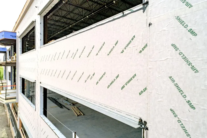 Waterproofing membrane installation in Vancouver